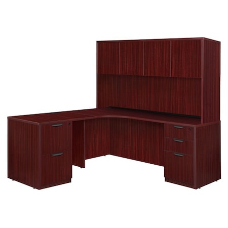 Regency Legacy Corner Credenzas, 59 D X 65 H, 71 W X Wood, Mahogany LLDCLFPHMH